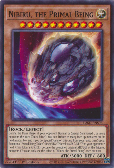 Nibiru, the Primal Being - L26D-ENS02 - Common - 1st Edition