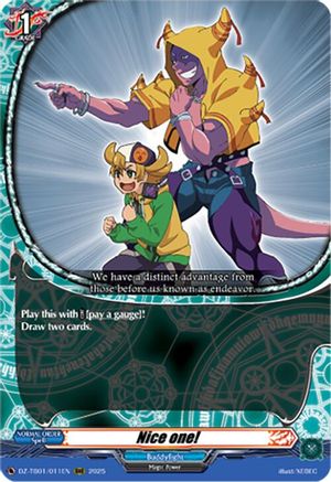 Nice one! - DZ-TB01/011EN - Triple Rare