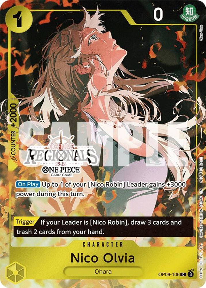 Nico Olvia (Offline Regional Participation Pack 2025 Vol.1) - OP09-106 - Common