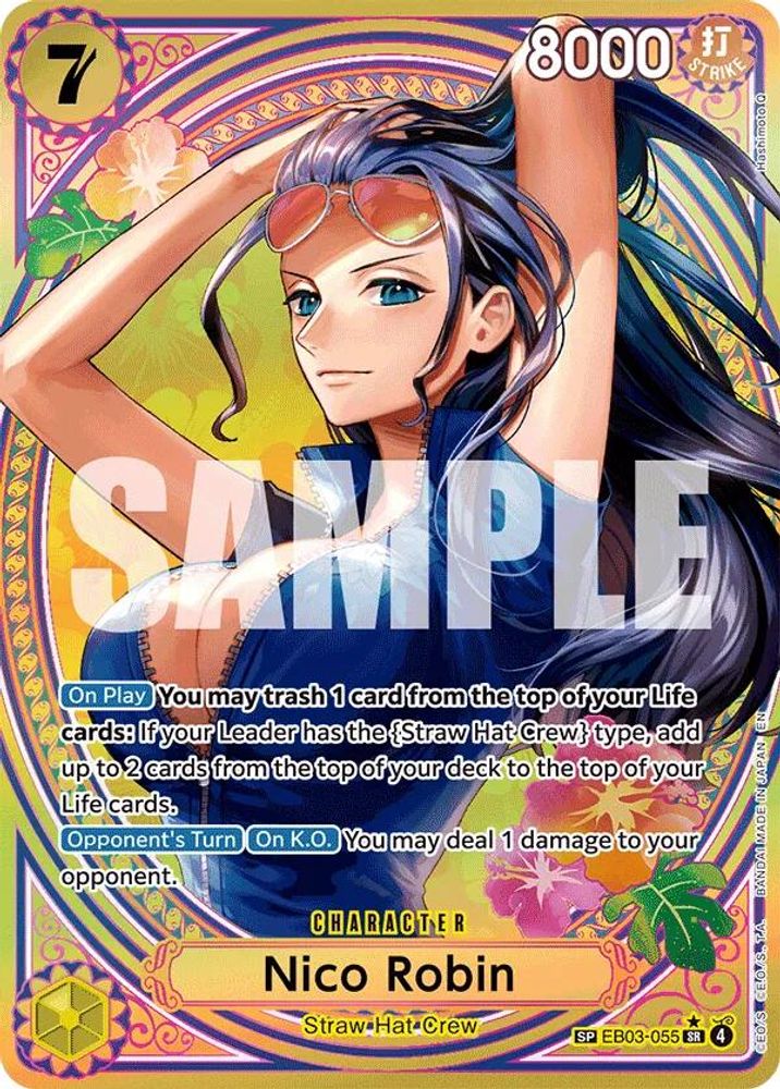 Nico Robin (055) (Special) - EB03-055 - Super Rare