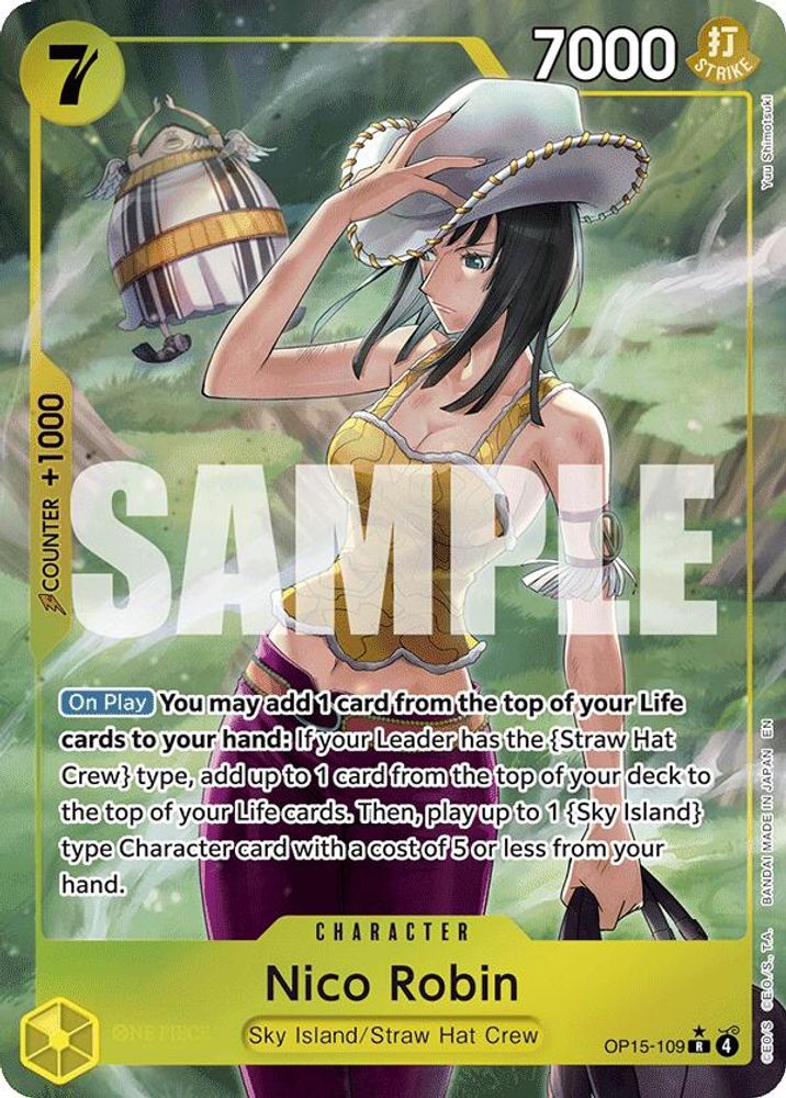 Nico Robin (OP15-109) (Alternate Art) - OP15-109 - Rare