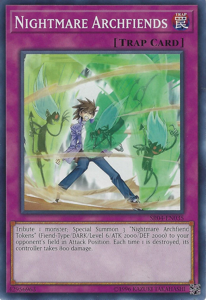 Nightmare Archfiends - SR04-EN035 - Common - Unlimited