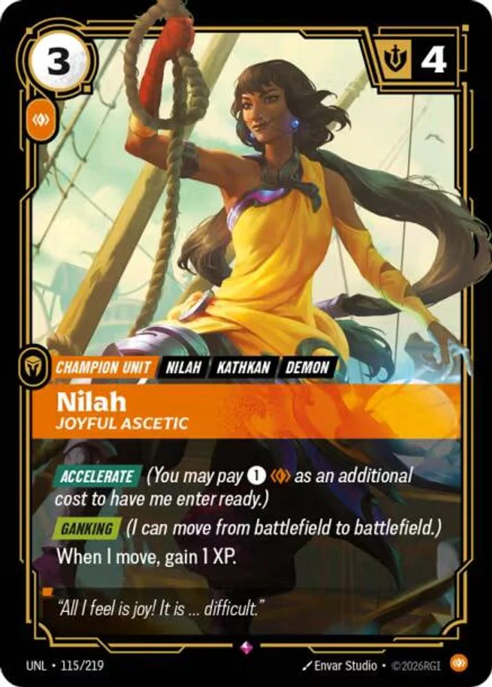 Nilah - Joyful Ascetic - 115/219 - Rare