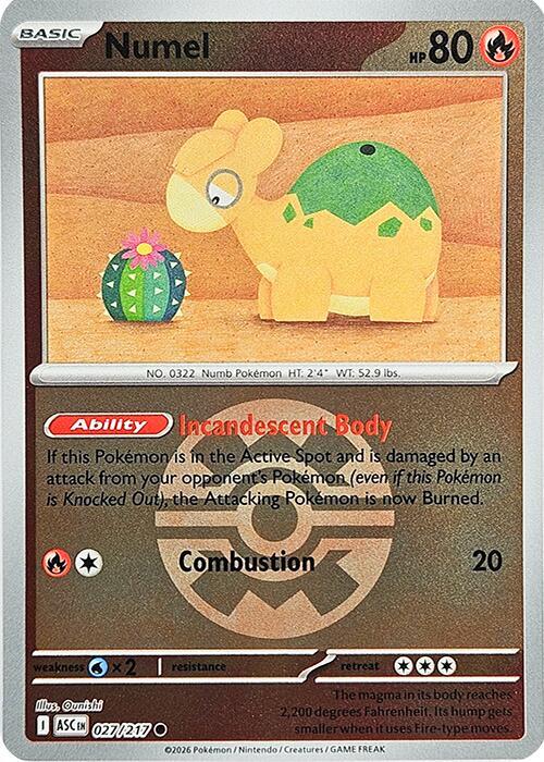 Numel (Quick Ball) - 027/217 - Common