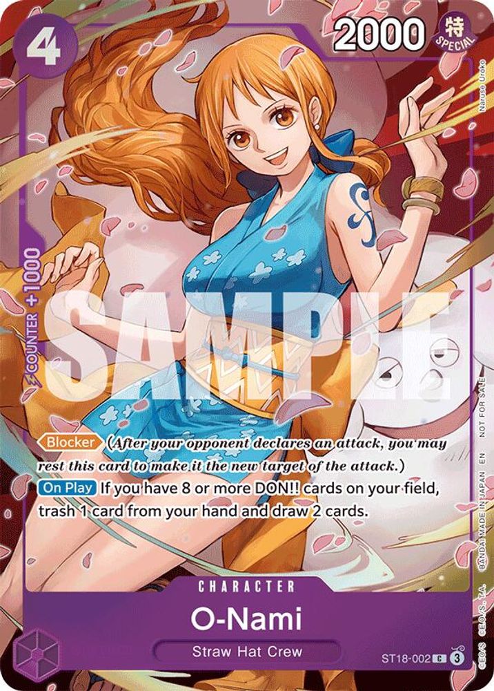 O-Nami (EB03 Dash Pack) - ST18-002 - Common