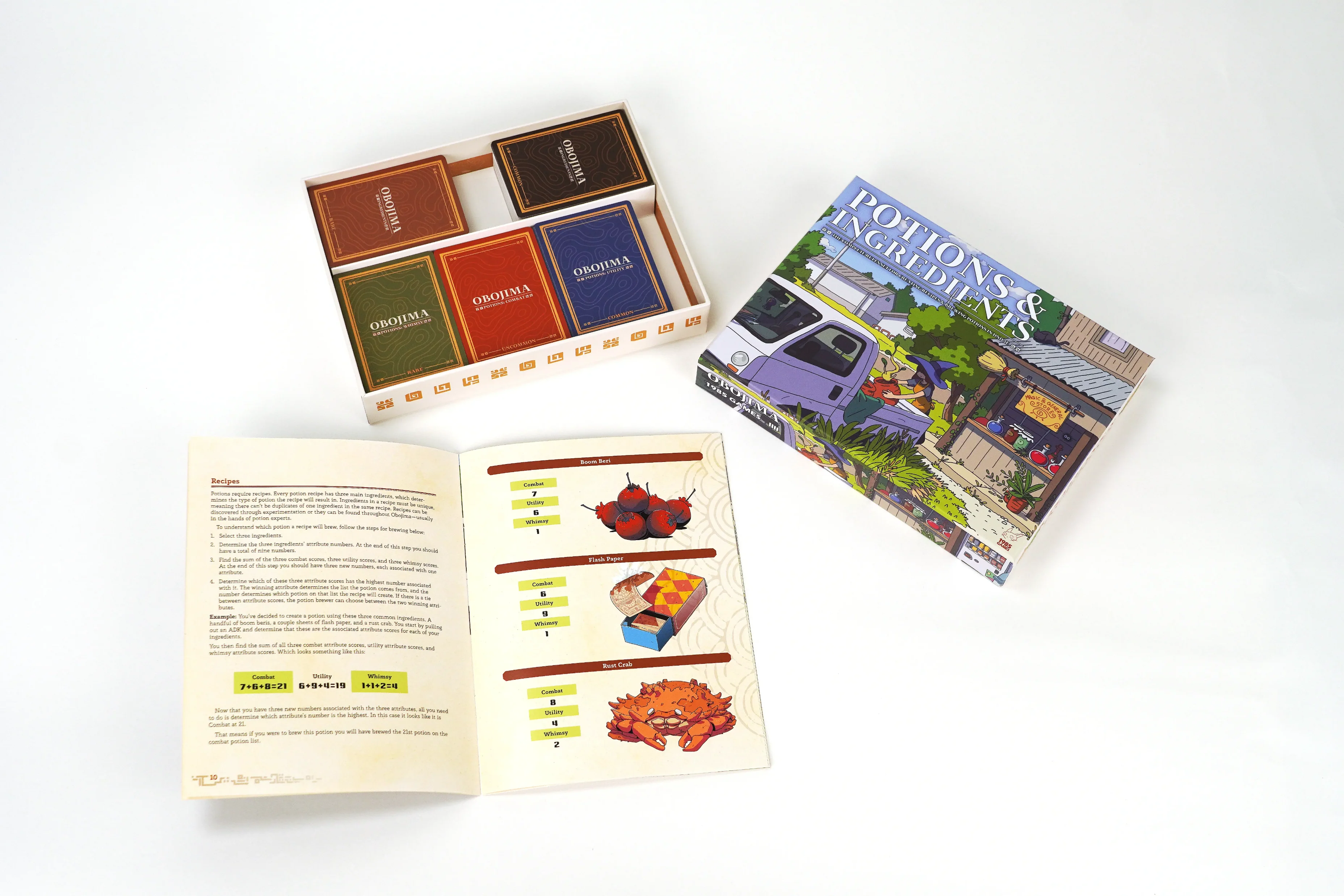 OBOJIMA: Tales From The Tall Grass RPG - Potions & Ingredients Deck - Image 2
