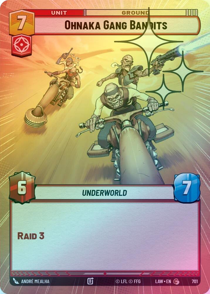 Ohnaka Gang Bandits (Hyperspace Foil) - 701 - Common (Foil)