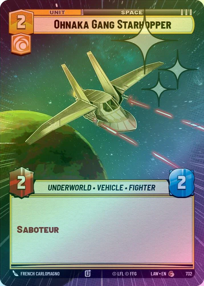 Ohnaka Gang Starhopper (Hyperspace Foil) - 732 - Common (Foil)