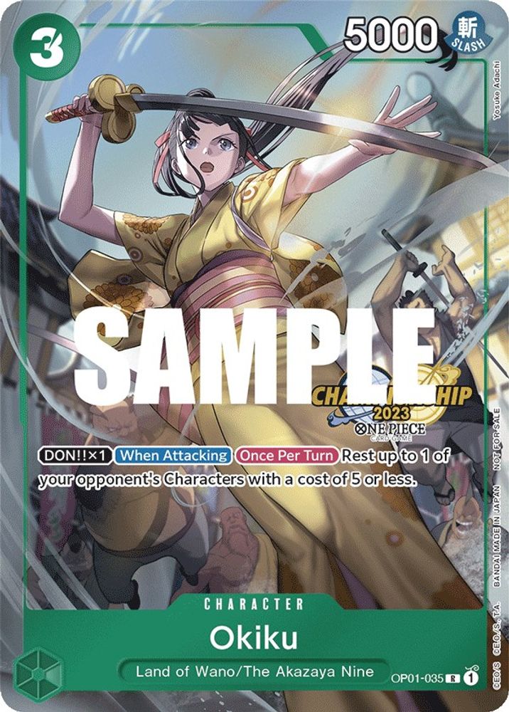 Okiku (CS 2023 Celebration Pack) - OP01-035 - Rare