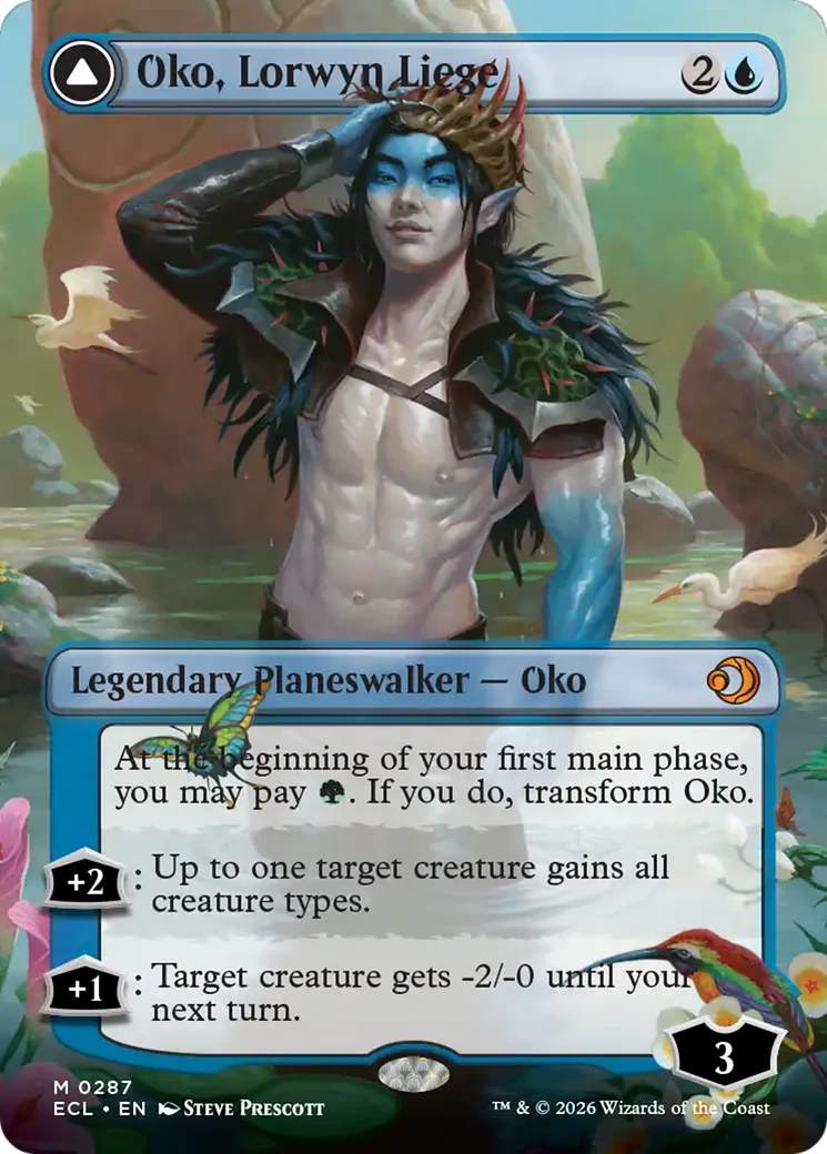 Oko, Lorwyn Liege // Oko, Shadowmoor Scion - Borderless (ECL)