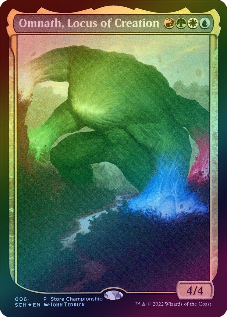 Omnath, Locus of Creation - Store Championship Promo (Foil) (SCH)
