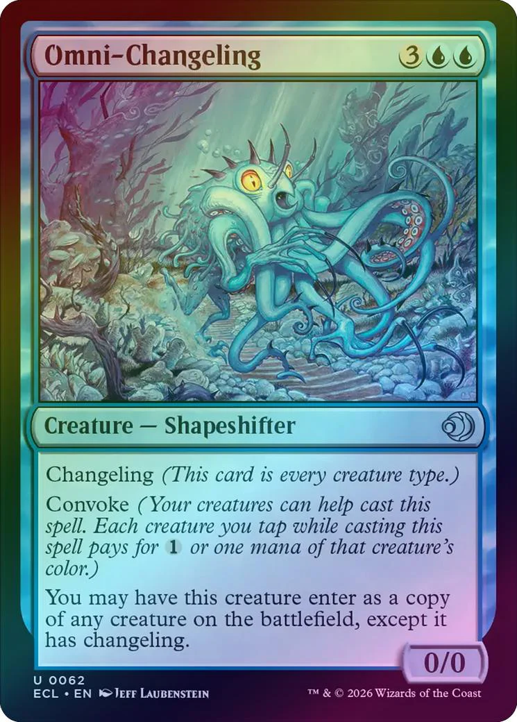 Omni-Changeling (Foil) (ECL)