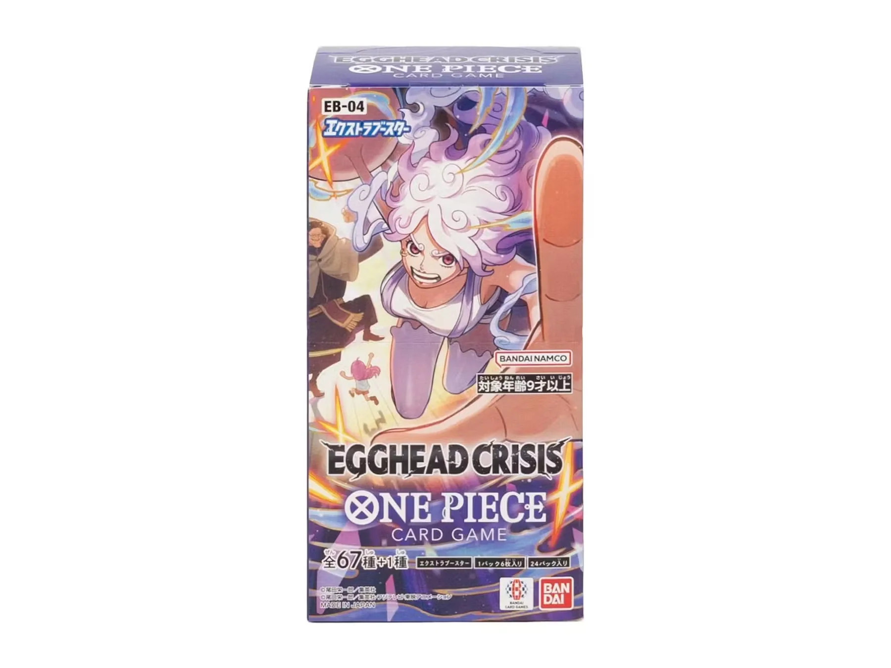 One Piece Card Game - EB04 - Egghead Crisis - Extra Booster - Japanese Booster Box