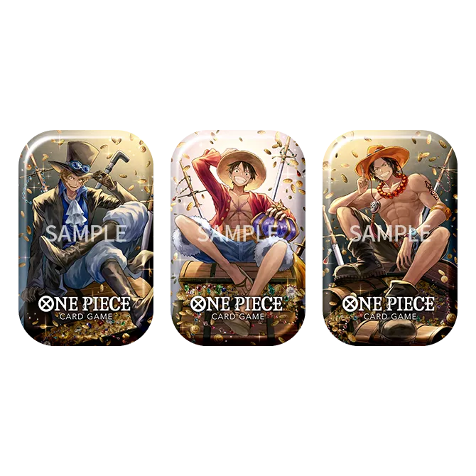 One Piece Card Game - TS02 Tin Pack Set Vol.2 Display