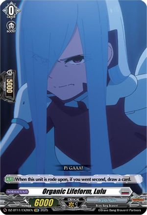 Organic Lifeform, Lulu - DZ-BT11/EX26EN - Extra Common