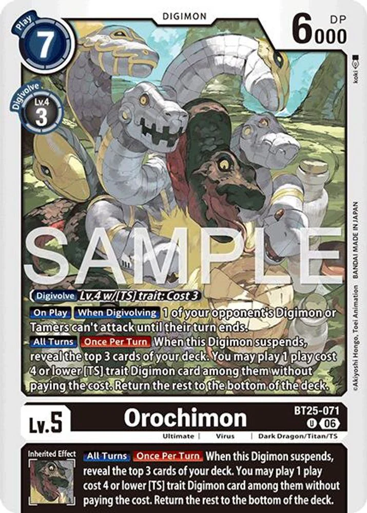 Orochimon - BT25-071 - Uncommon