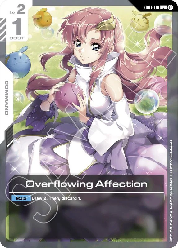 Overflowing Affection (BETA) - GD01-118 - Uncommon