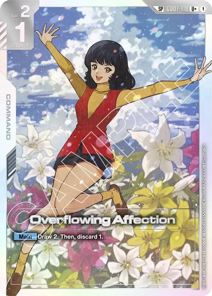 Overflowing Affection (GD03 Special) (Alternate Art) - GD01-118 - Uncommon+
