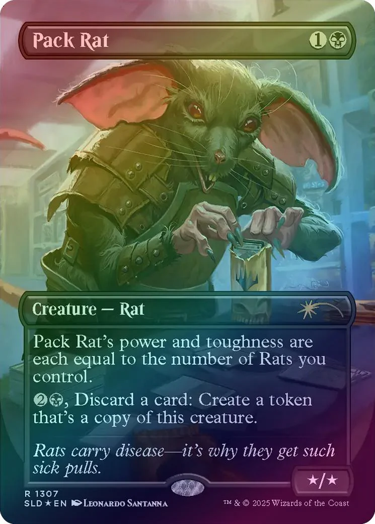 Pack Rat - MAGICCON: The Gathering (Rainbow Foil) (SLD)