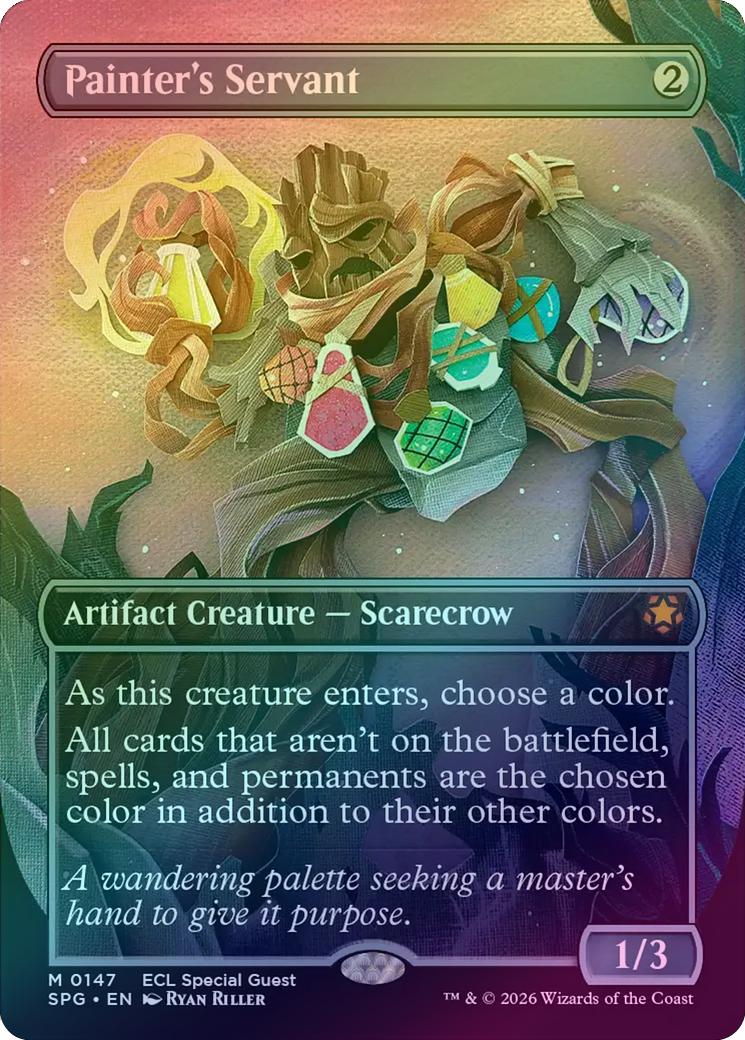 Painter's Servant - Borderless (Foil) (SPG)