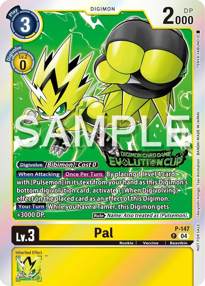 Pal - P-147 (2024 Evolution Cup) - P-147 - Promo