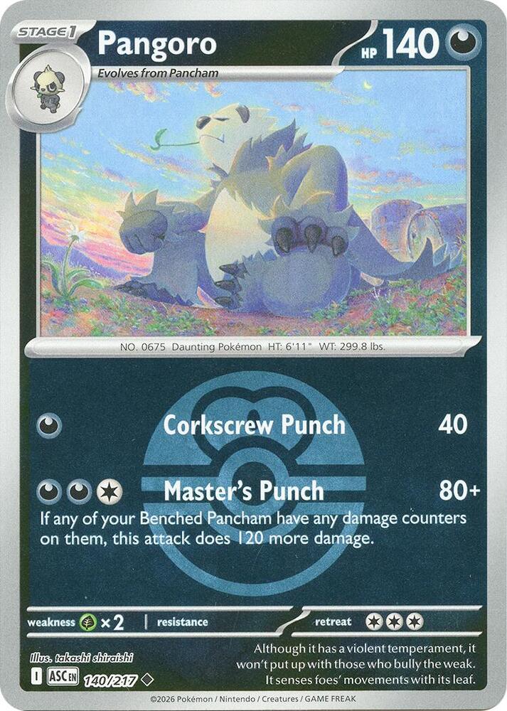 Pangoro (Love Ball) - 140/217 - Uncommon
