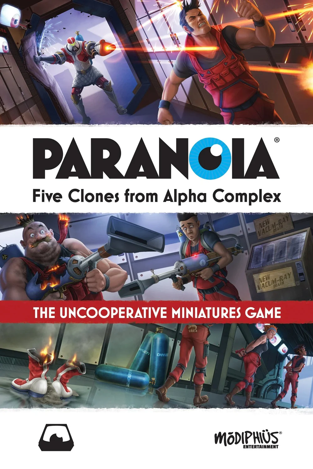 Paranoia: Five Clones from Alpha Complex (HC) (Pre-Order)