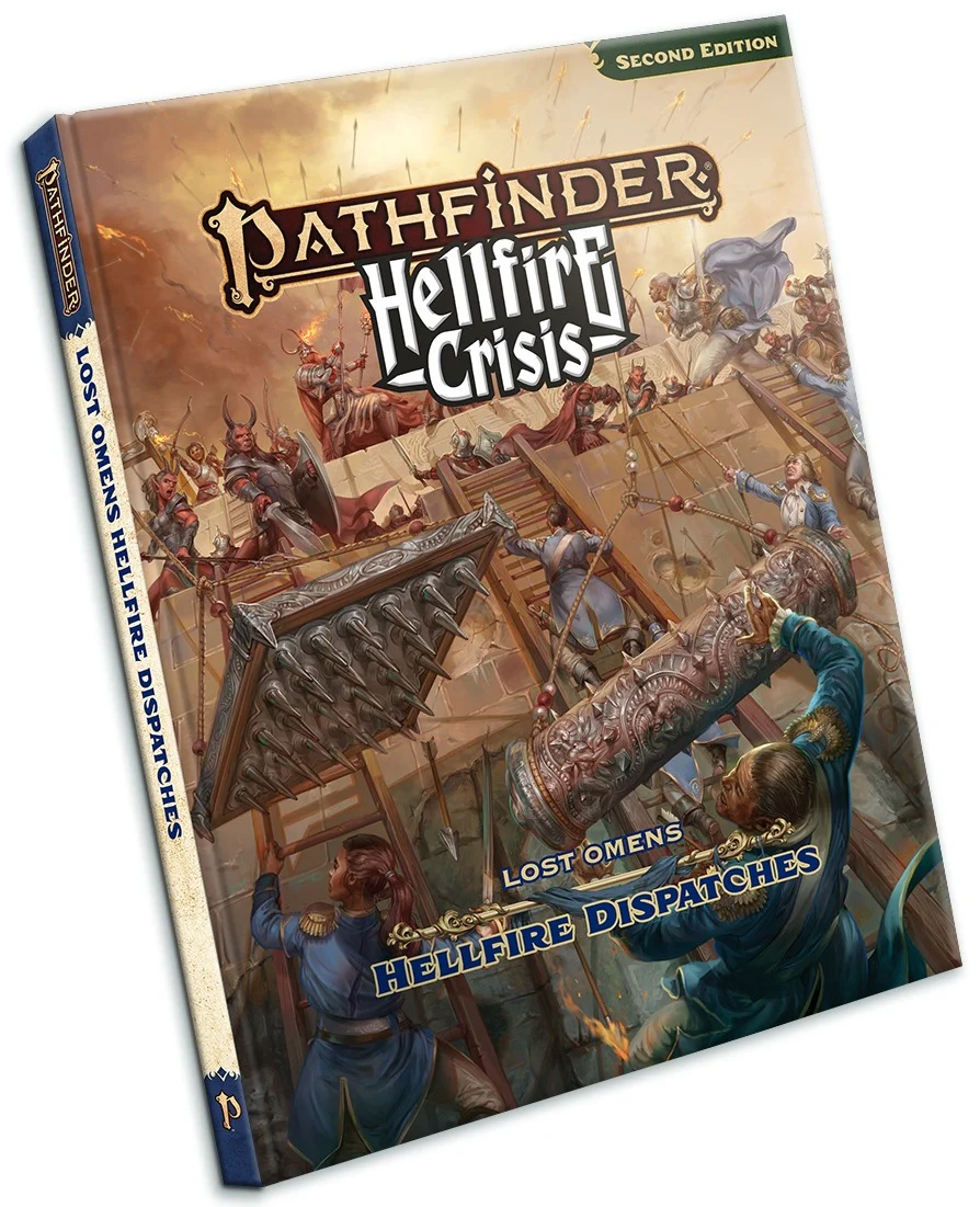 Pathfinder 2E - Lost Omens: Hellfire Dispatches - Regular Cover (HC)
