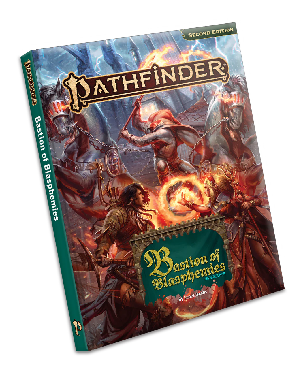 Pathfinder 2E Remastered - Bastion of Blasphemies - Regular Cover (HC) (Pre-Order)