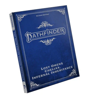 Pathfinder 2E Remastered - Lost Omens: Cheliax, Infernal Inheritance - Special Edition (HC) (Pre-Order)