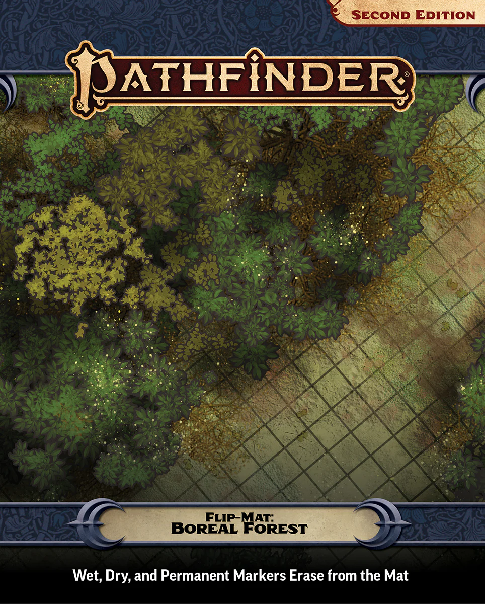 Pathfinder RPG 2E: Flip-Mat - Boreal Forest