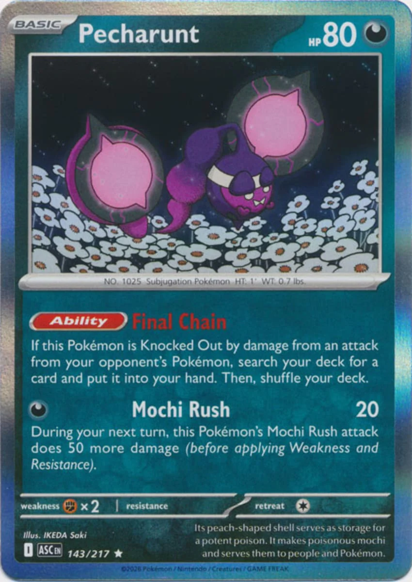 Pecharunt - 143/217 - Rare