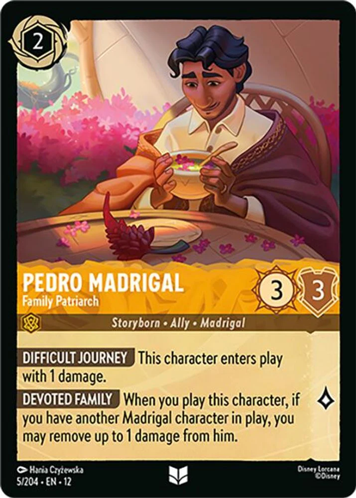 Pedro Madrigal (Family Patriarch) - 5/204 - Uncommon