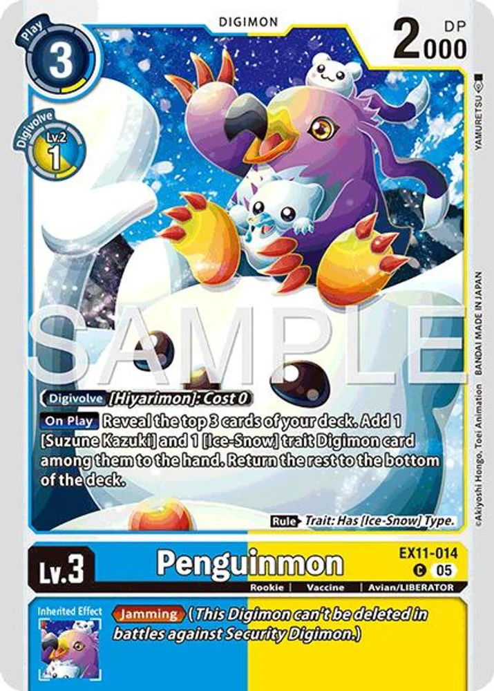 Penguinmon - EX11-014 - Common