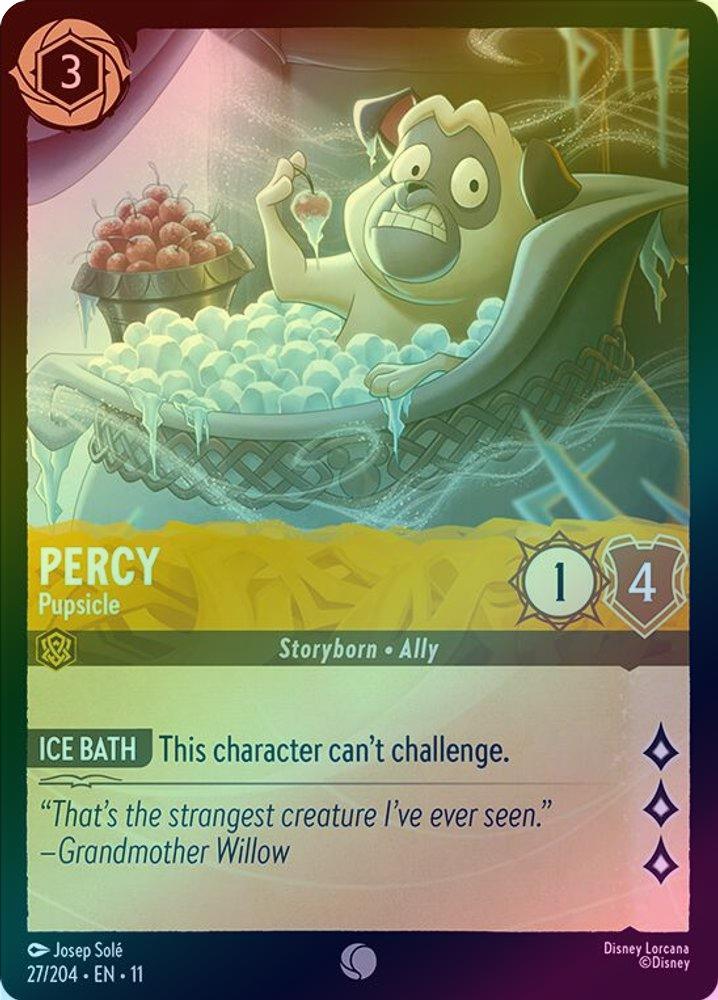 Percy (Pupsicle) - 27/204 - Common (Foil)