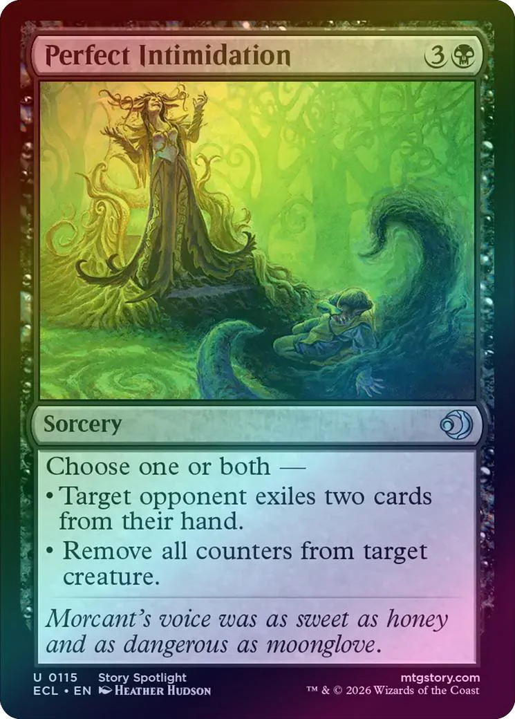 Perfect Intimidation (Foil) (ECL)