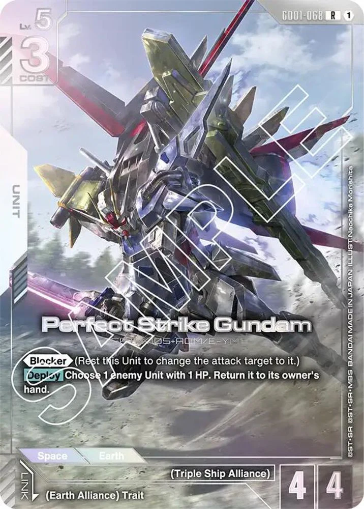 Perfect Strike Gundam (Premium Card Collection) - GD01-068 - Rare