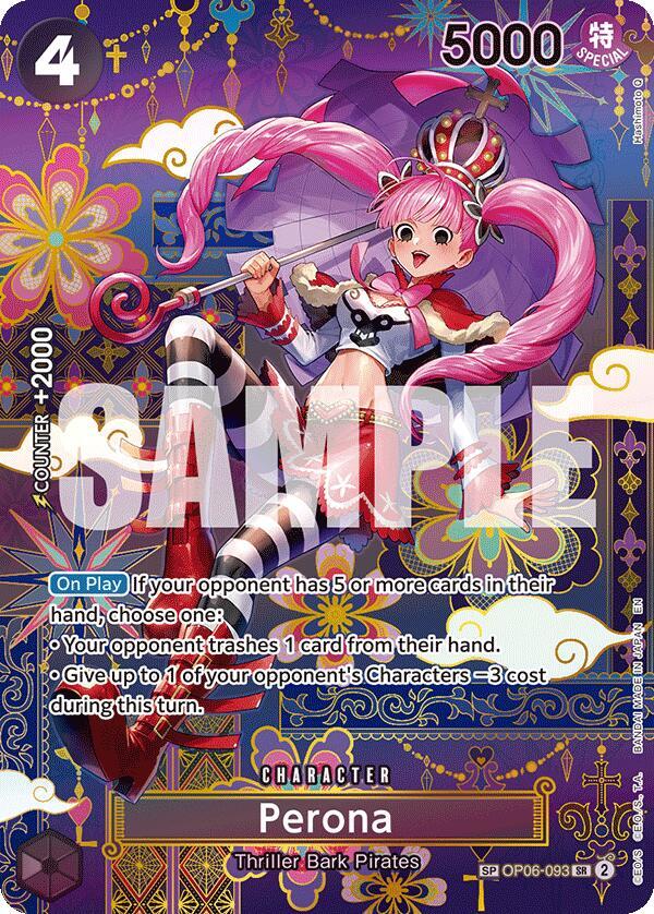 Perona - OP06-093 (OP14-EB04 Special) - OP06-093 - Super Rare