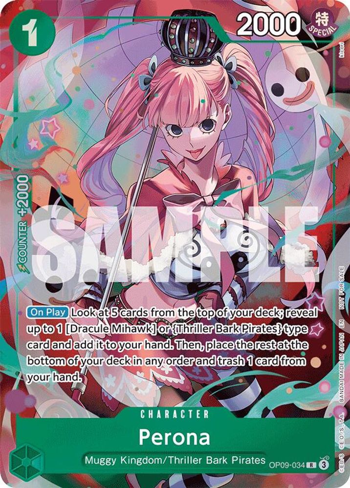 Perona - OP09-034 - (EB03 Dash Pack) - Rare