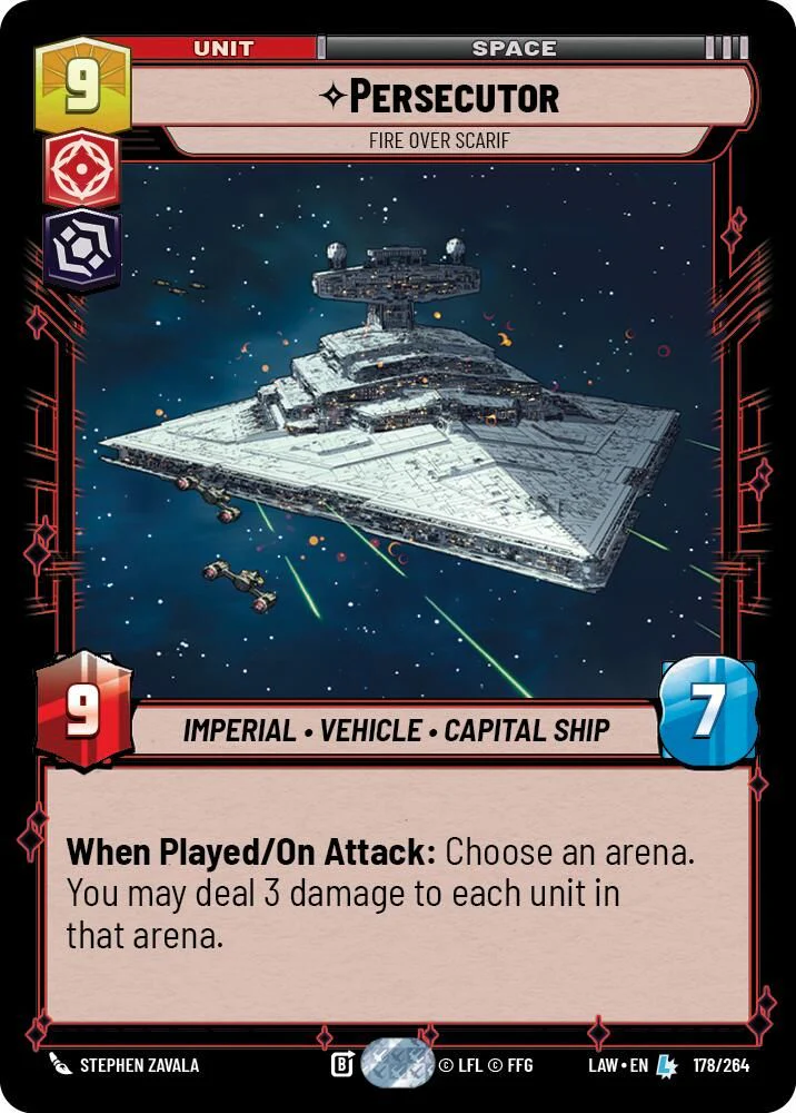 Persecutor - Fire Over Scarif - 178/264 - Legendary