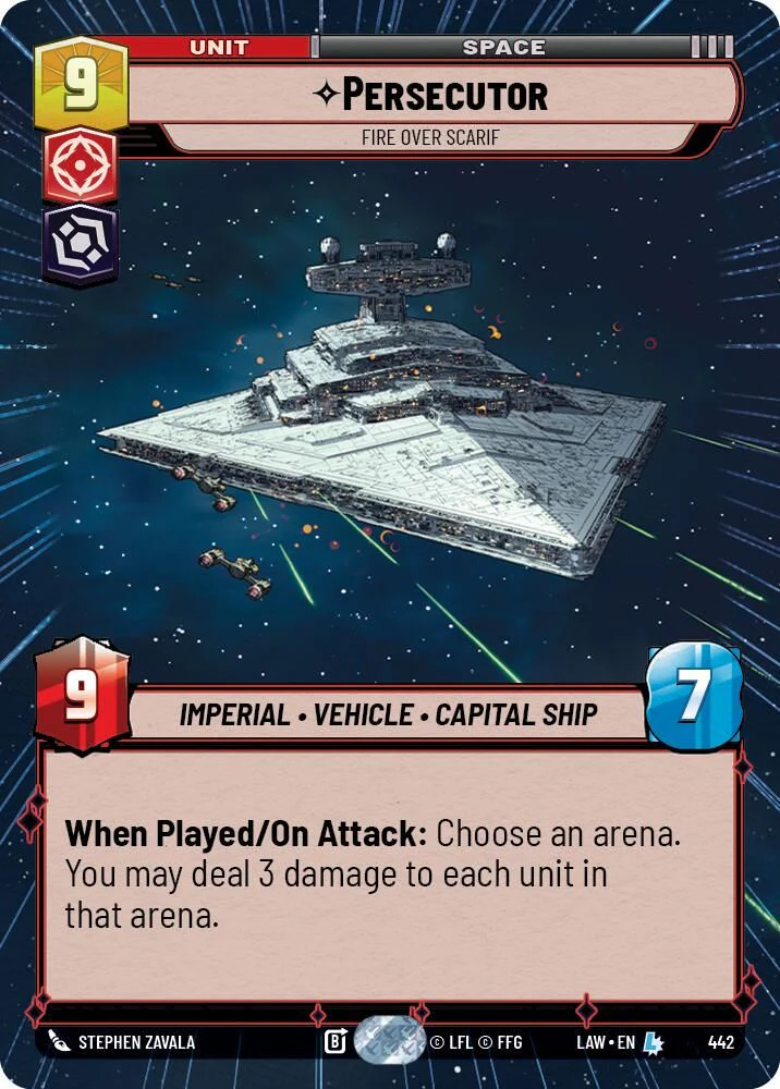Persecutor - Fire Over Scarif (Hyperspace) - 442 - Legendary