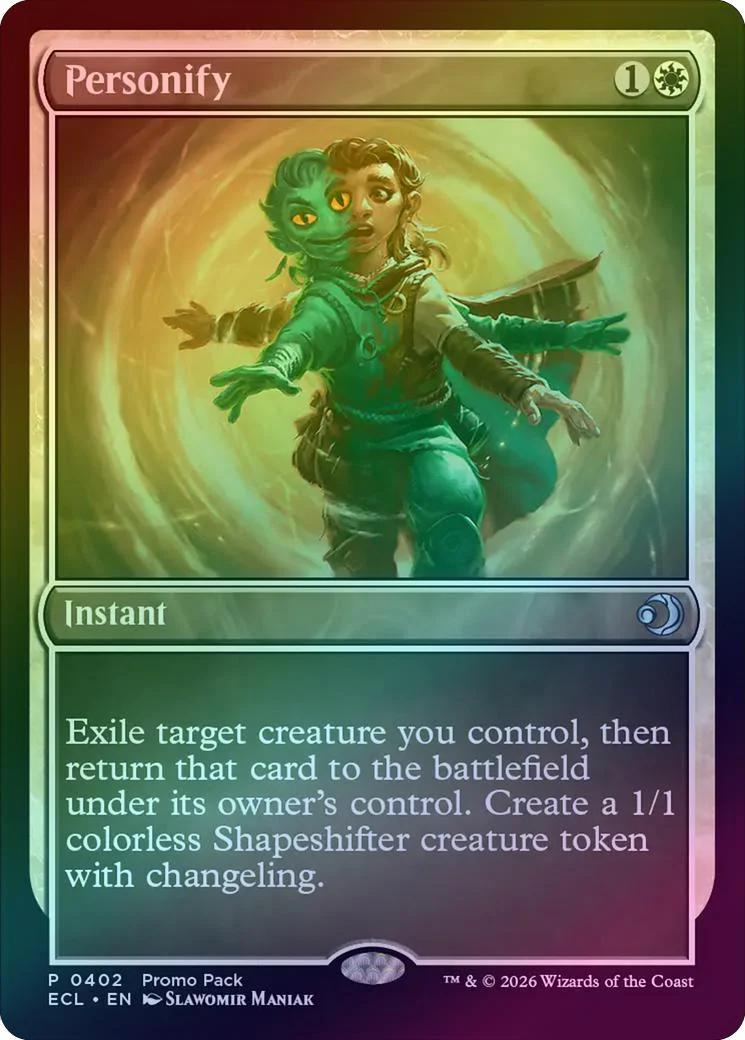 Personify - Dark Frame Promo (Foil) (ECL)
