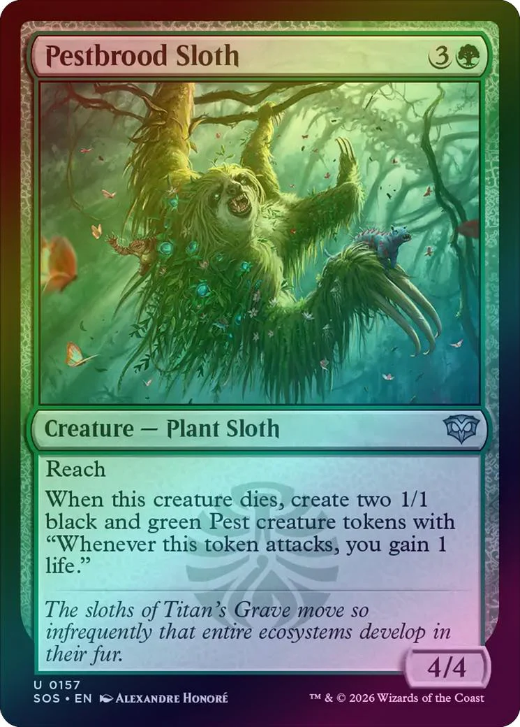 Pestbrood Sloth (Foil) (SOS)