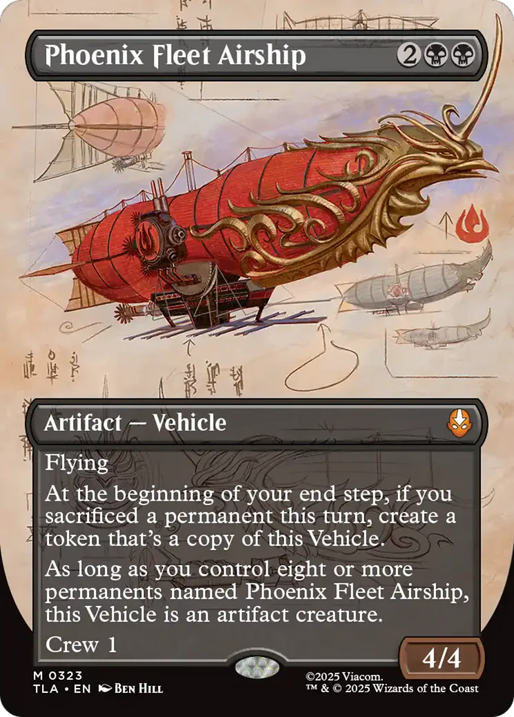 Phoenix Fleet Airship - Borderless (TLA)