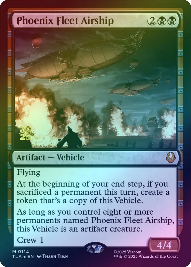 Phoenix Fleet Airship - Prerelease Promo (Foil) (PTLA)