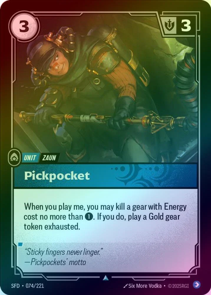 Pickpocket - 074/221 - Uncommon (Foil)