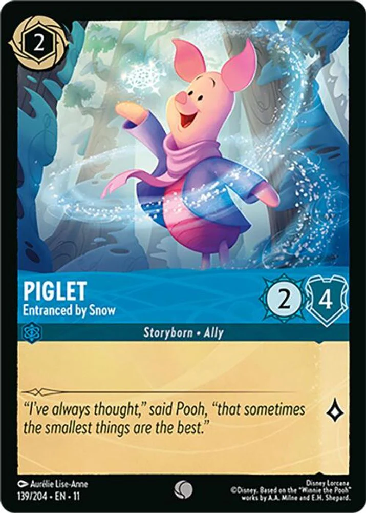 Piglet (Entranced by Snow) - 139/204 - Common