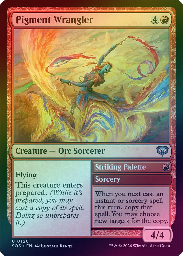 Pigment Wrangler // Striking Palette (Foil) (SOS)