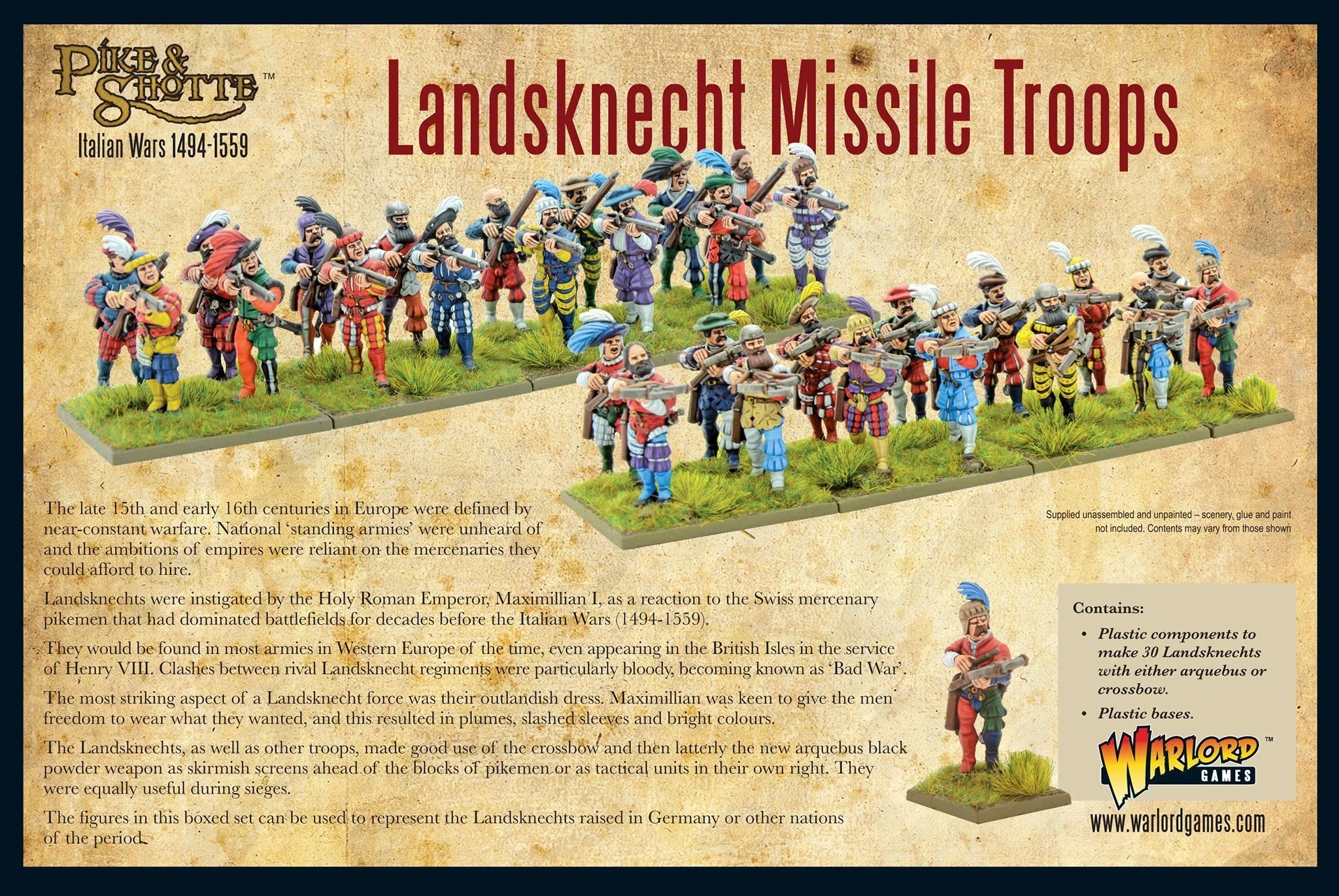 Pike & Shotte - Landsknecht Missile Troops [202016003] - Image 2