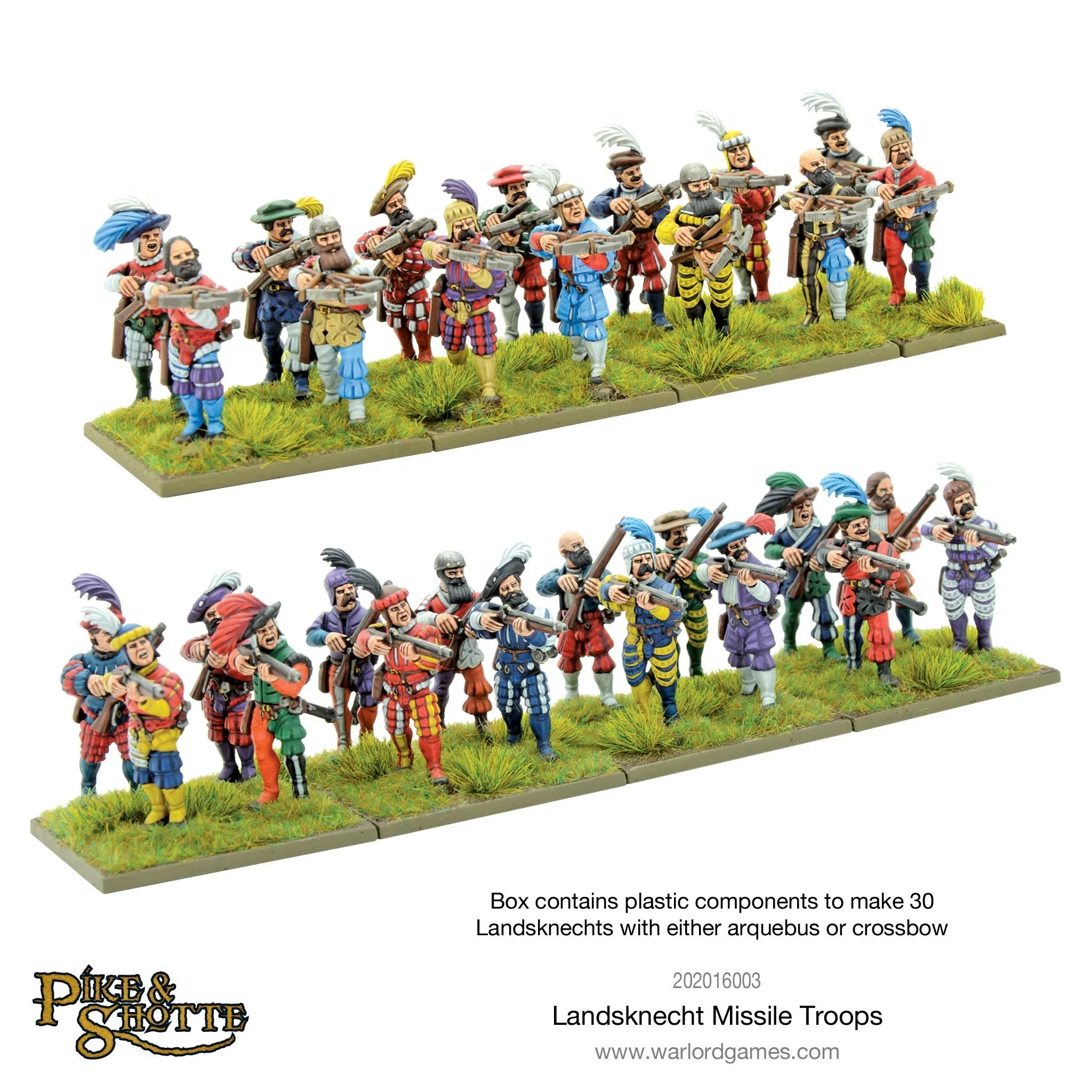 Pike & Shotte - Landsknecht Missile Troops [202016003] - Image 3